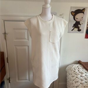 Entro Cream Textured Top